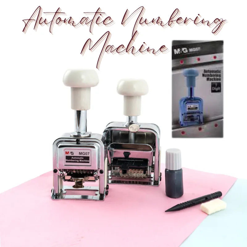 Automatic Numbering Machine – REFLÈTE