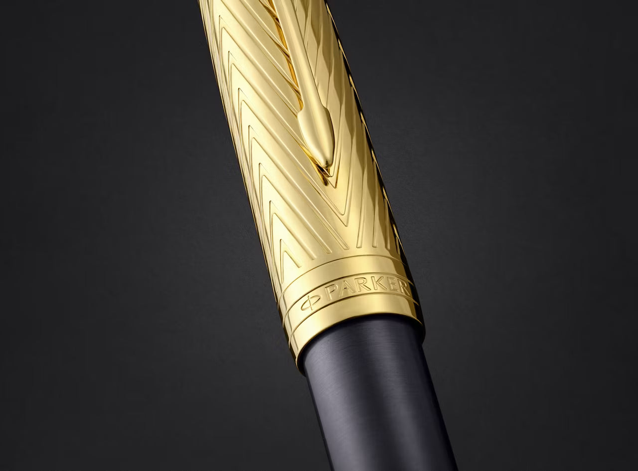 Parker Sonnet Pioneers Arrow Grey Lacquer GT Rollerball Pen