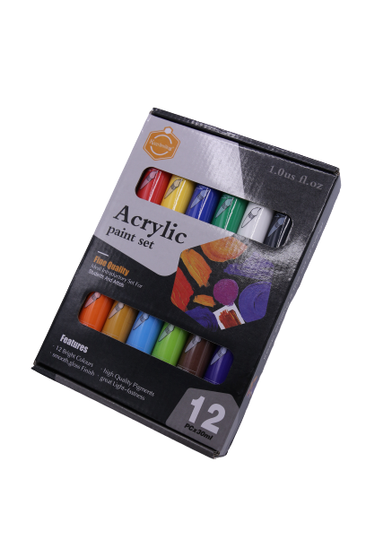Keep Smiling Acrylic Paint 30ml Set Of 12
