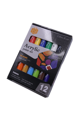 Keep Smiling Acrylic Paint 30ml Set Of 12