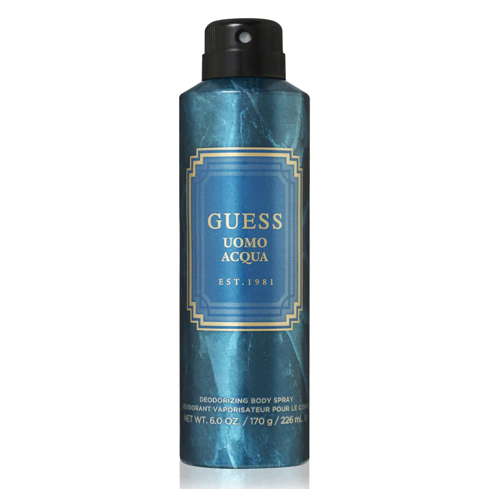 Guess Uomo Acqua Deodorizing Spray 226Ml