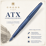 Cross Fountain Pen – Dark Blue