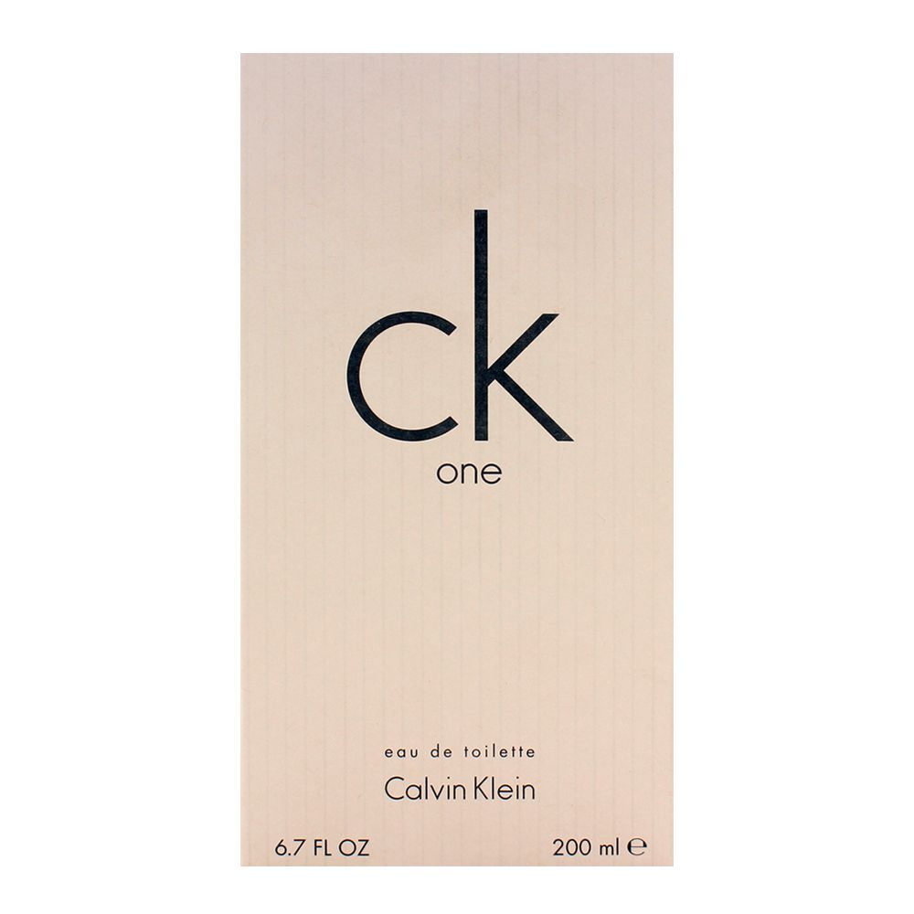 Calvin Klein CK One EDT 200ml | Unisex Fragrance