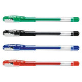 Pelikan Soft Gel Pen – Smooth Gel Ink | Red, Black, Blue, Green