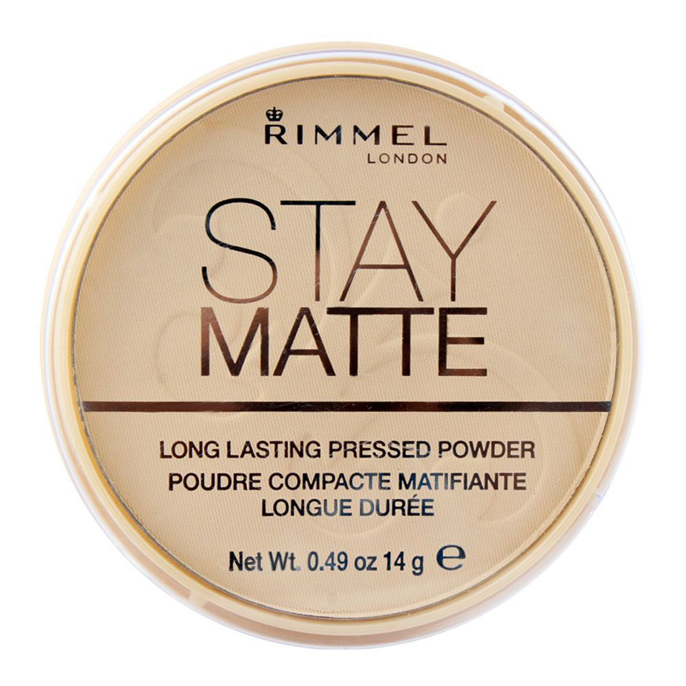 RIM STAY MATTE PRESS PWD - 001 TRANSPARENT