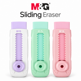 M&G Sliding Eraser – Pink, Green or Purple