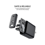 AUKEY PA-F3S 32W Dual Port PD Fast Wall Charger – Swift Series