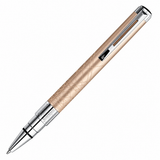 Waterman Perspective Ballpoint Pen – Champagne with Chrome Trim