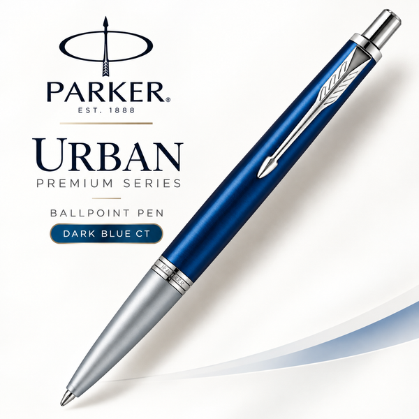 Parker Urban Premium Series Ballpoint Pen | Dark Blue CT