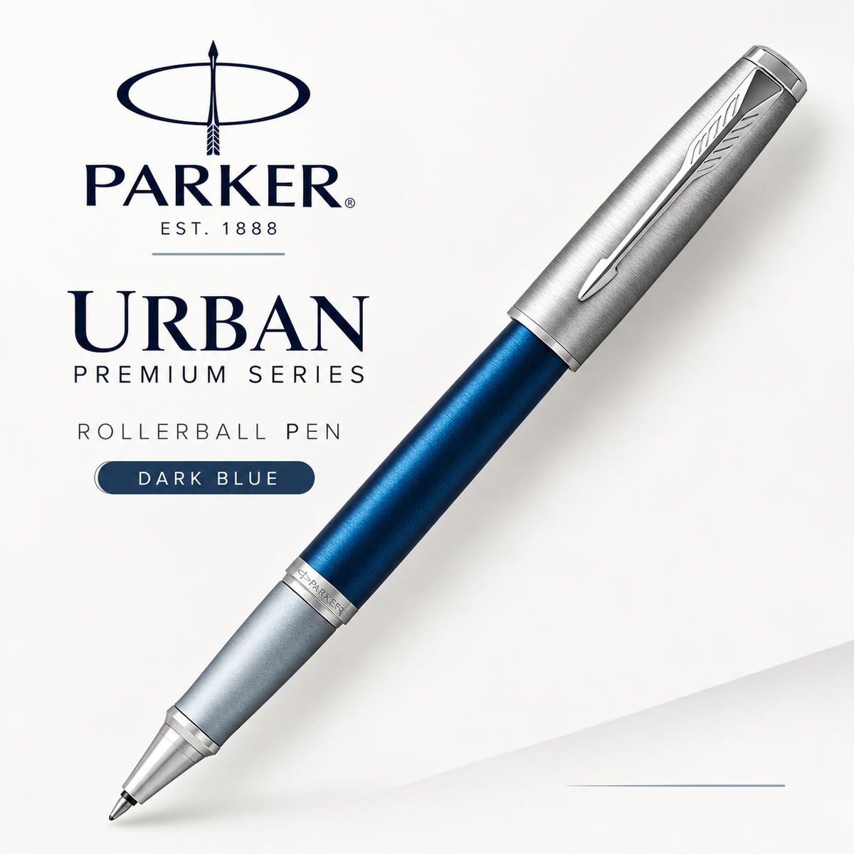 Parker Urban Premium Rollerball Pen | Dark Blue CT