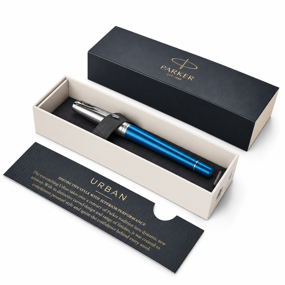 Parker Urban Premium Rollerball Pen | Dark Blue CT