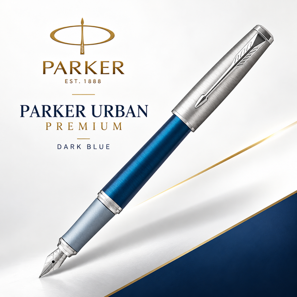 Parker Urban Premium Dark Blue CT Fountain Pen