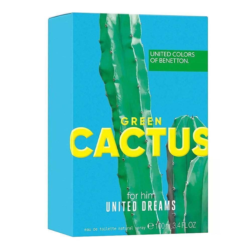 Benetton Masculino Cactus Limited Edition — Eau de Toilette 100ml