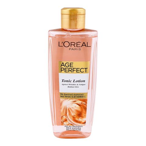 L'Oreal Paris Age Perfect Tonic Lotion, For Radiant Skin, 200ml