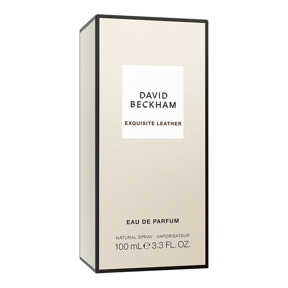 David Beckham Exquisite Leather Eau de Parfum for Men – 100ml