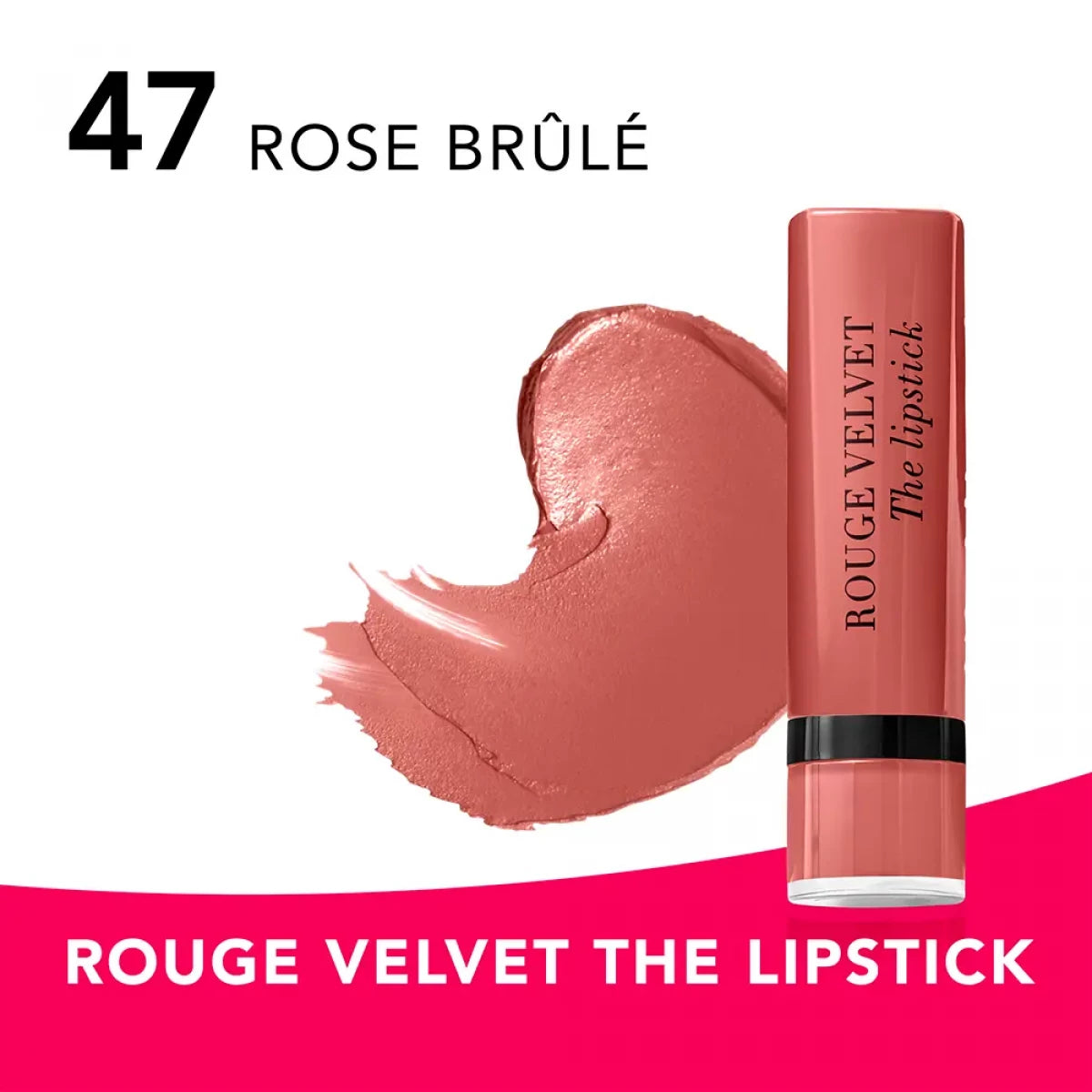 BJS - Rouge Velvet The Lipstick - 47 Rose Brul