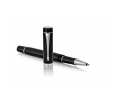 Parker Duofold Classic Black Rollerball Pen – Chrome Trim (CT)