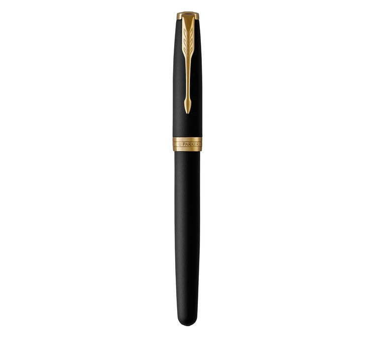 Parker Sonnet Matte Black Lacquer GT Fountain Pen