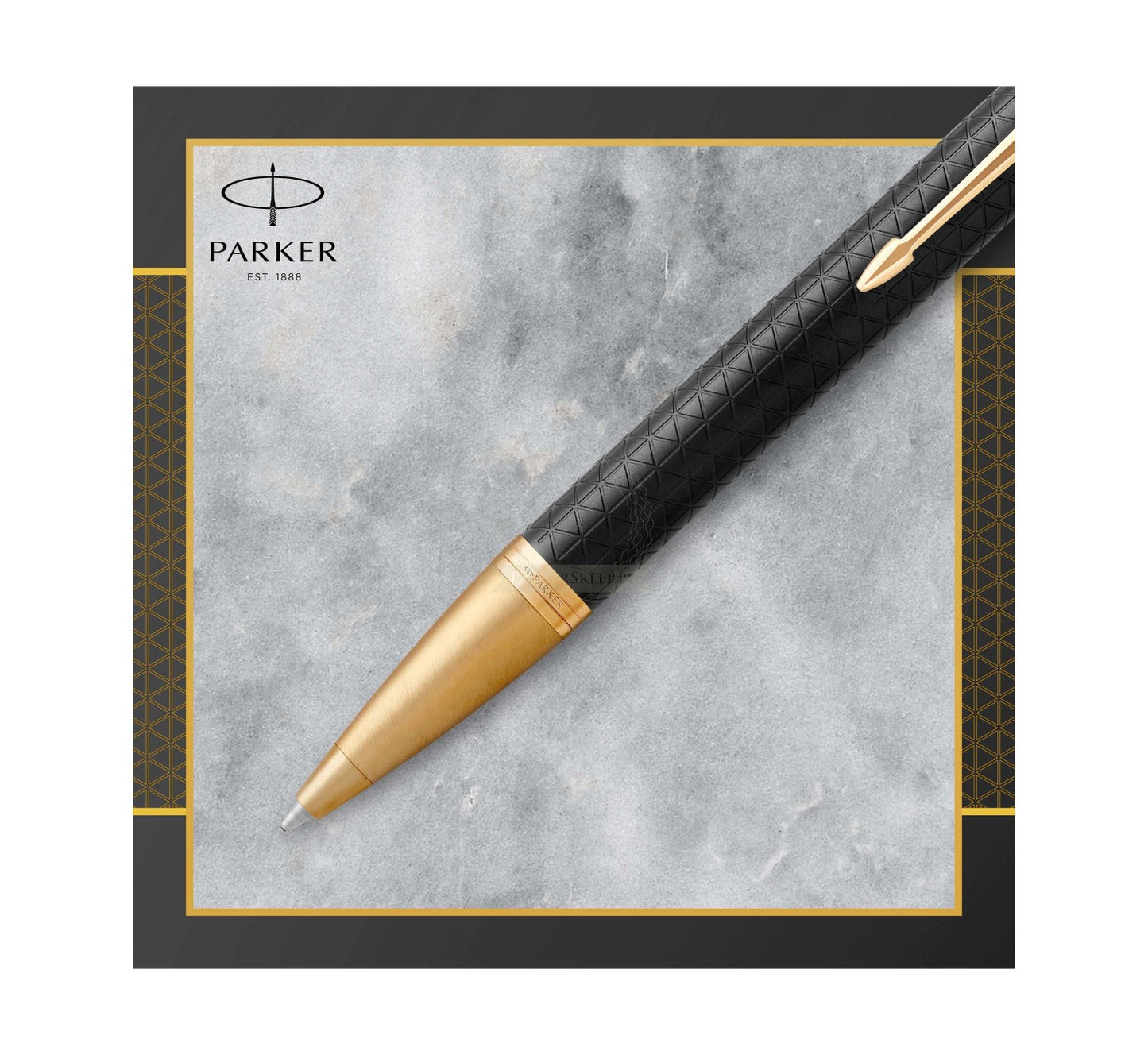 Parker Premium Series Ballpoint Pen – Black & Gold GT