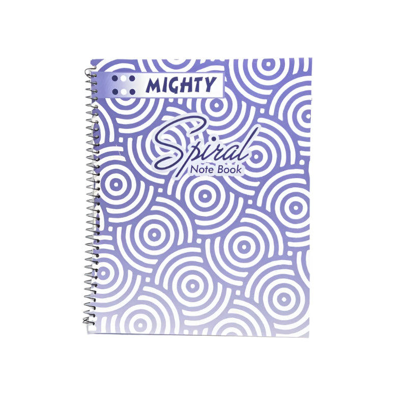 Mighty Spiral Notebook – Stylish & Durable
