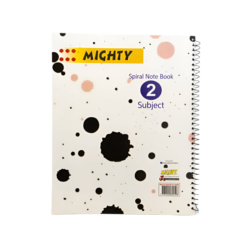 Mighty Multi-Subject Spiral Notebook