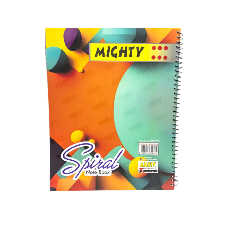 Mighty Spiral Notebook – Stylish & Durable