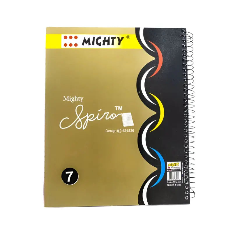 Mighty Spiral Notebook (subject wise)