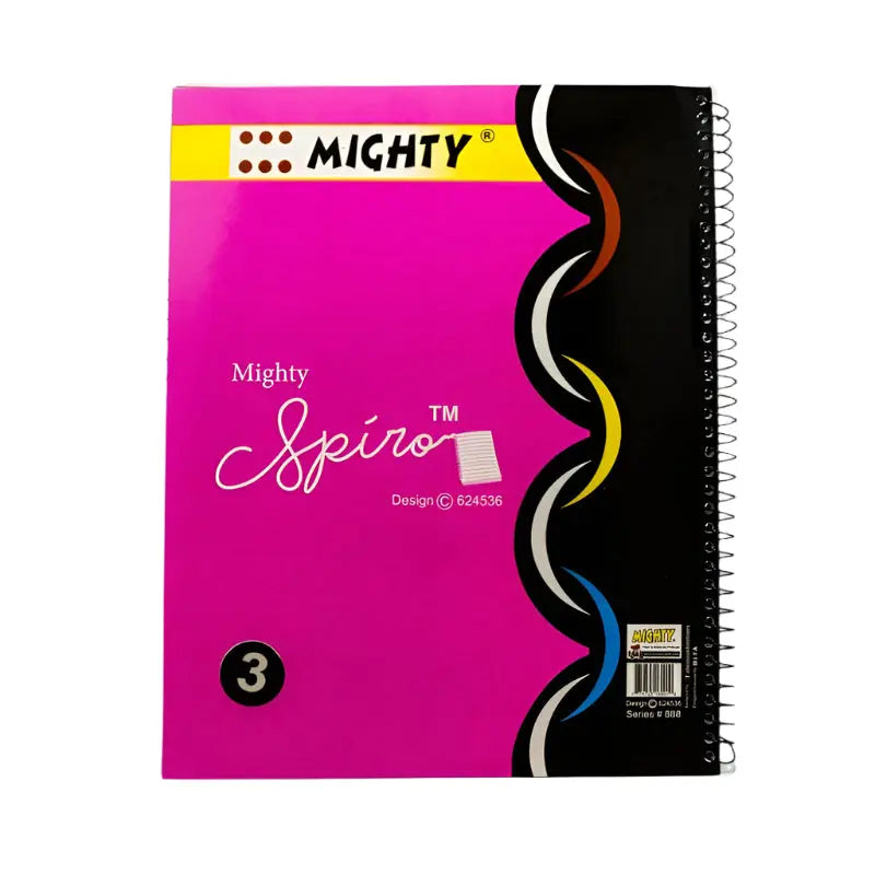 Mighty Spiral Notebook (subject wise)
