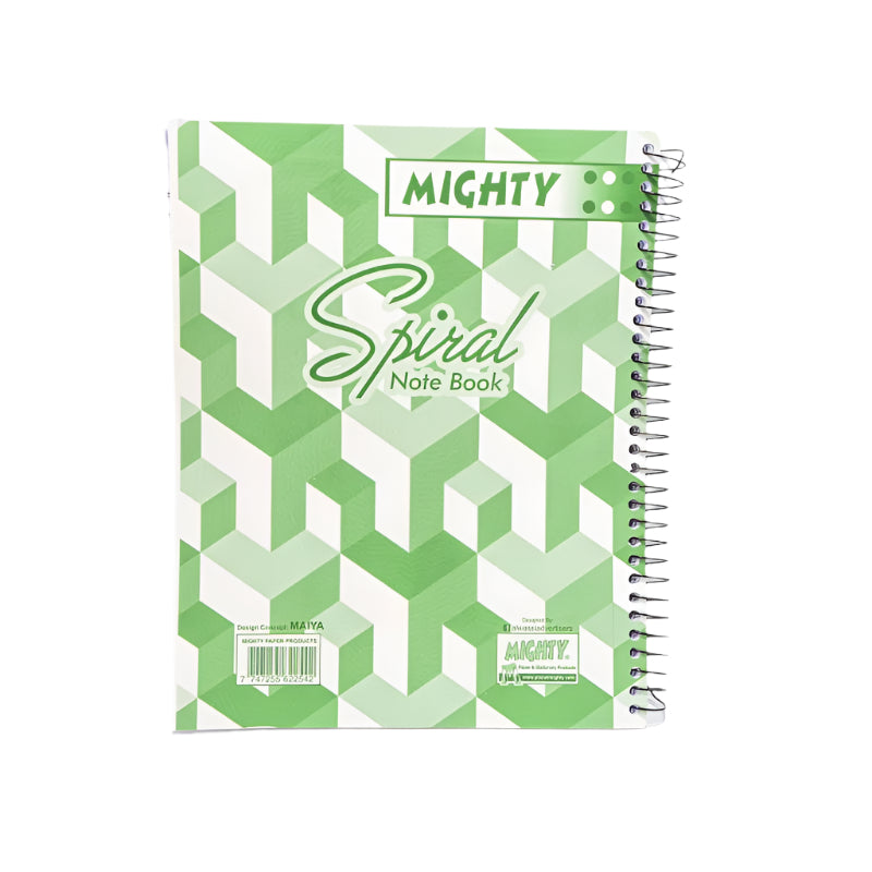 Mighty Spiral Notebook – Stylish & Durable