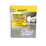Mighty Spiral Notebook – Stylish & Durable