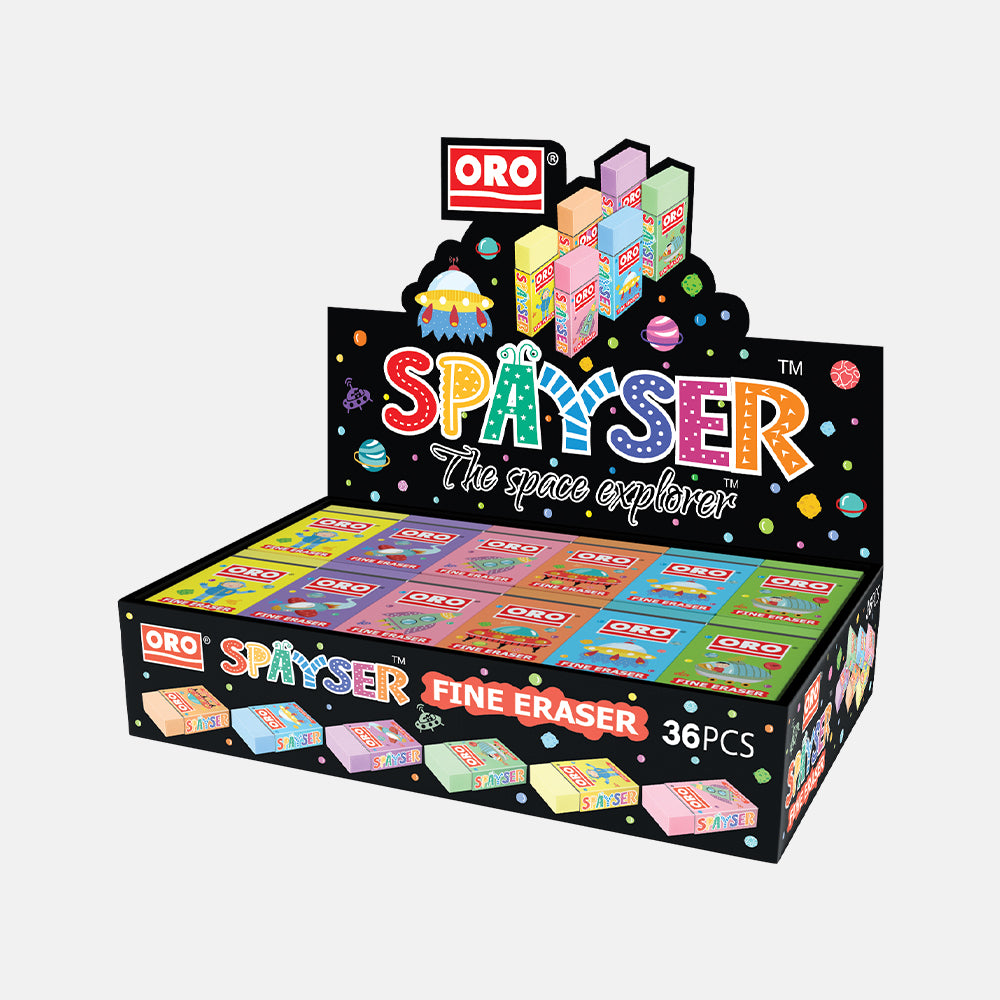 ORO SPAYSER Fine Erasers 45 Pcs