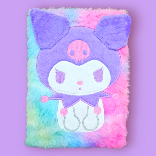 Fancy Note Book Journal A5 Furr Kuromi Single Piece
