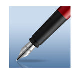 Waterman Allure Fountain Pen | Red Lacquer | Fine Nib | Blue Ink