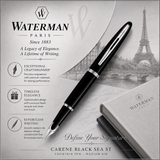 Waterman Carène Charcoal Grey ST Fountain Pen – Medium Nib