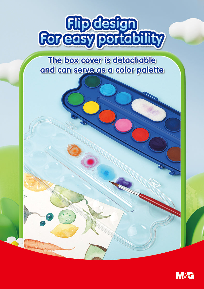 M&G Block Watercolors For All skill Levels