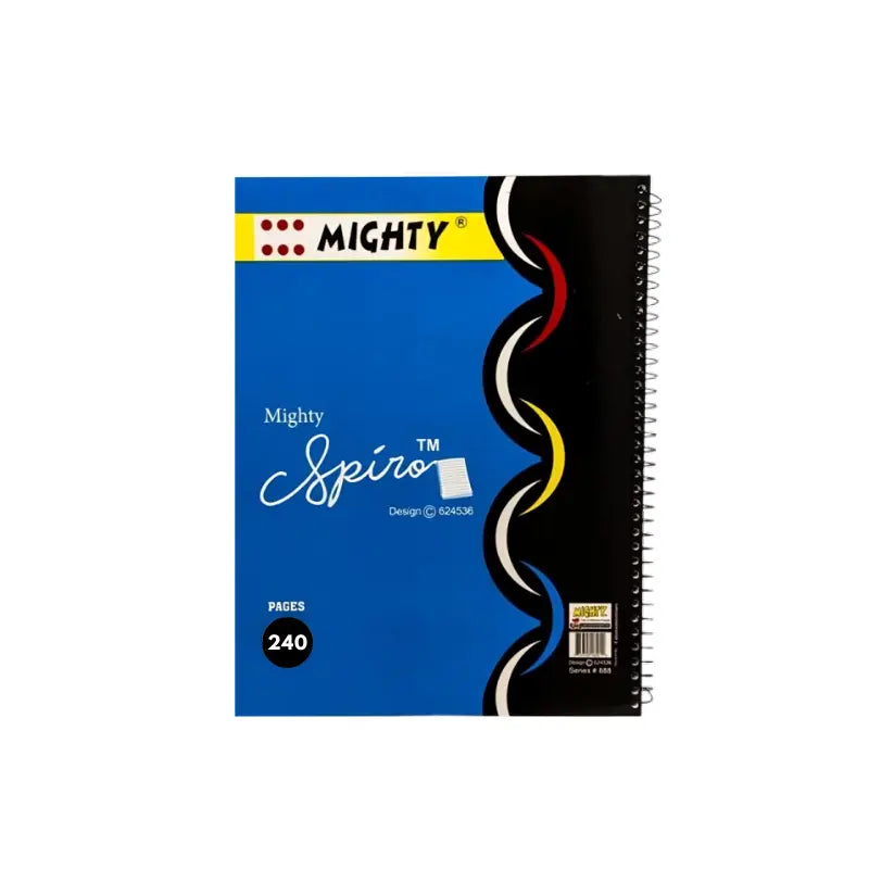 Mighty Spiral Notebook - (Page Wise)