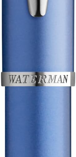 Waterman Allure Fountain Pen | Blue Lacquer | Fine Nib | Blue Ink