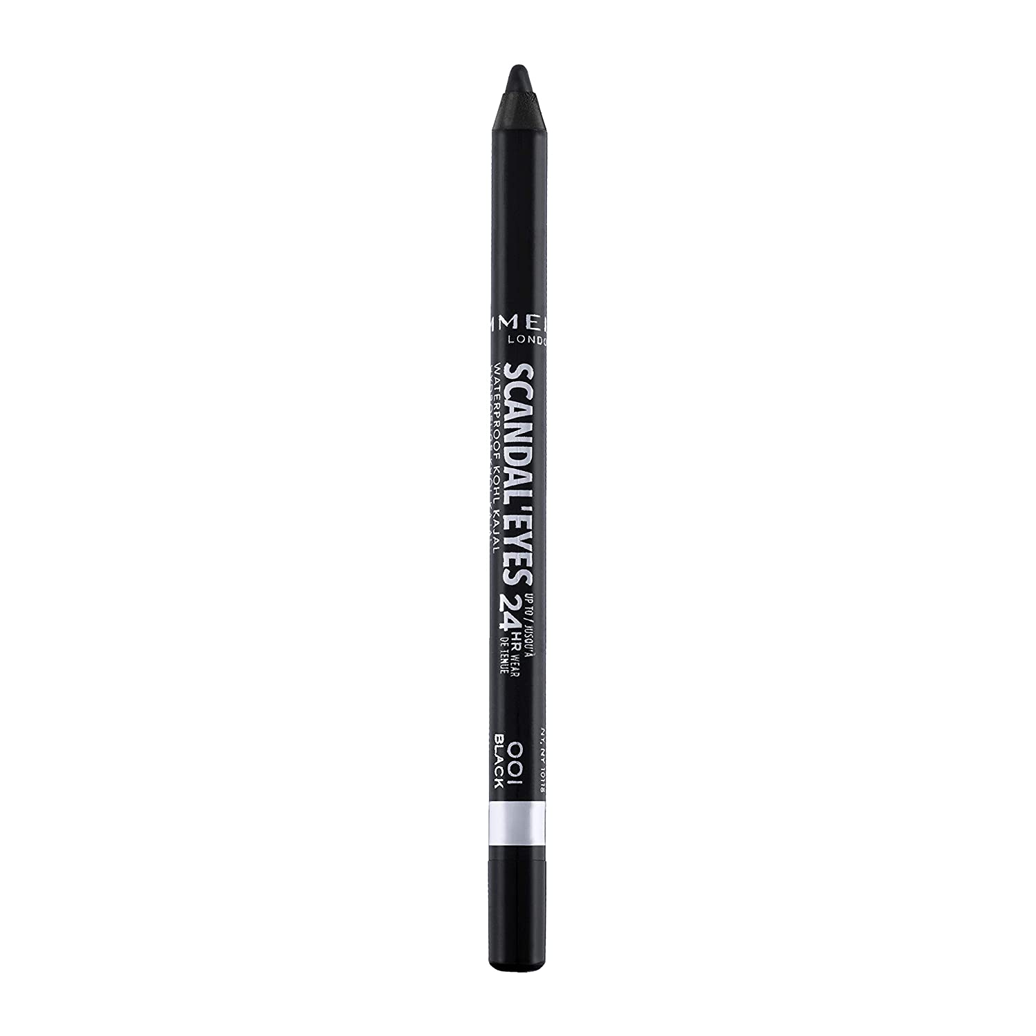 Rimmel Scandaleyes Waterproof Kohl Kajal Liner Black. A Jet Black Shade.