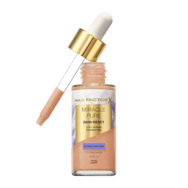 Max Factor Miracle Pure Skin Reset 2 In 1 Serum Foundation