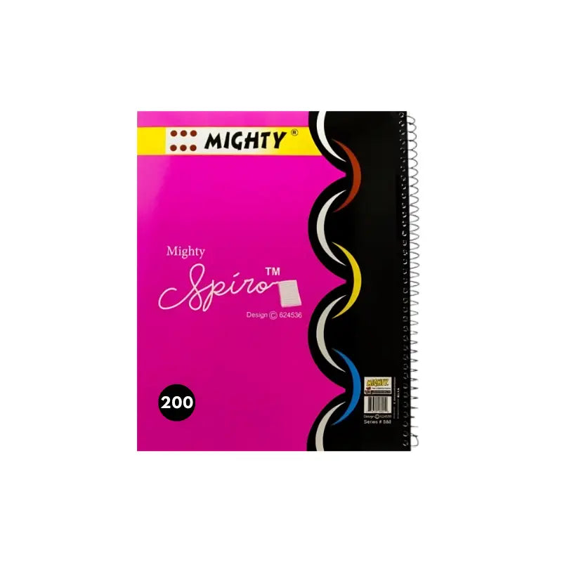 Mighty Spiral Notebook - (Page Wise)