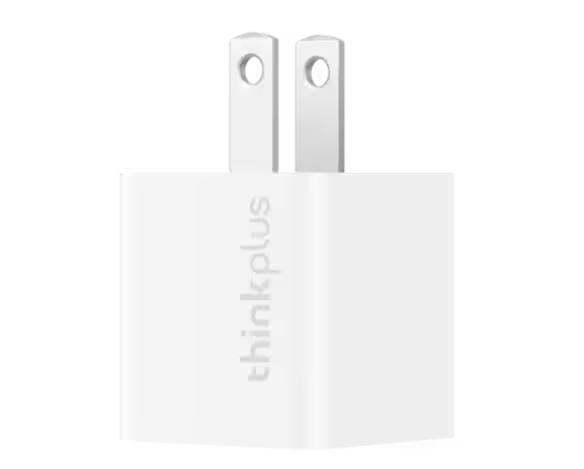 Lenovo ThinkPlus 30W GaN Mini Charger – Ultra Compact USB-C PD Fast Charging Adapter with Cable