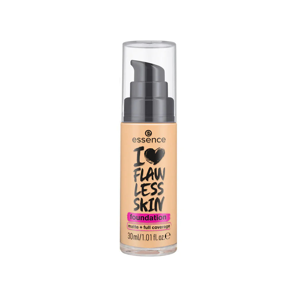 Essence I Love Flawless Skin Foundation | Lightweight Buildable Coverage