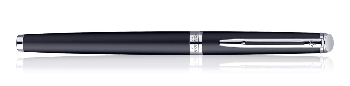 Waterman Hémisphère Fountain Pen – Metal & Black CT