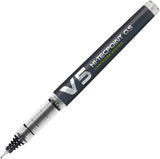 Pilot Hi-Tecpoint V5 Rollerball Pen – Blue & Black | Refillable Liquid Ink