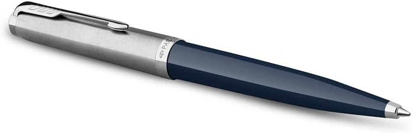 Parker 51 Ballpoint Pen – Midnight Blue with Chrome Trim | Iconic Luxury Pen