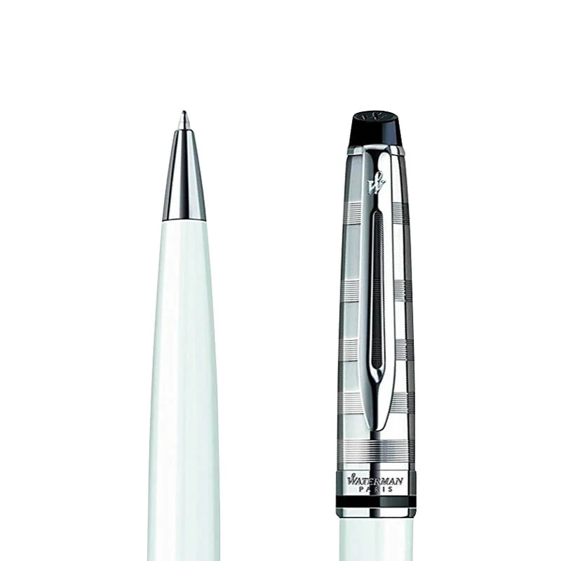 Waterman Expert Deluxe White CT Ballpoint Pen