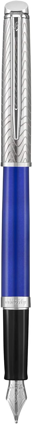 Waterman Hémisphère Deluxe Fountain Pen – Blue Wave CT