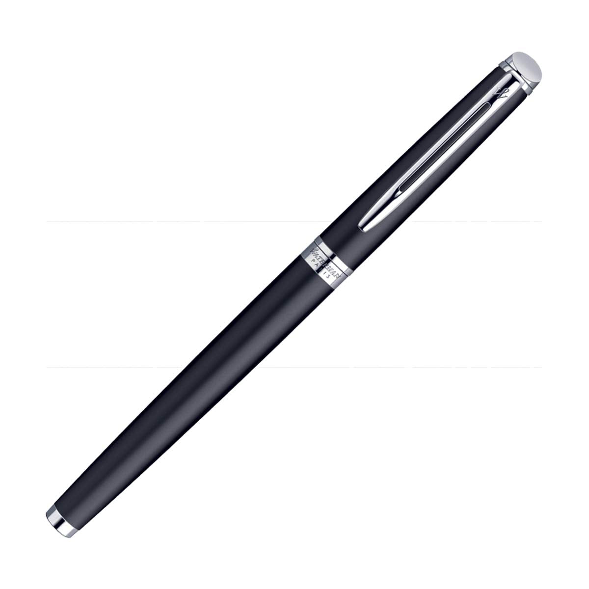 Waterman Hémisphère Fountain Pen – Metal & Black CT