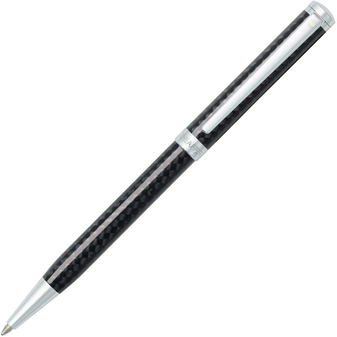 Sheaffer Intensity Carbon Fibre Ballpoint Pen with Chrome Appointments