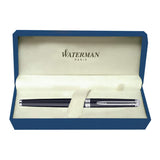 Waterman Hémisphère Fountain Pen – Metal & Black CT